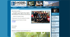 Desktop Screenshot of hodel-elektro.ch